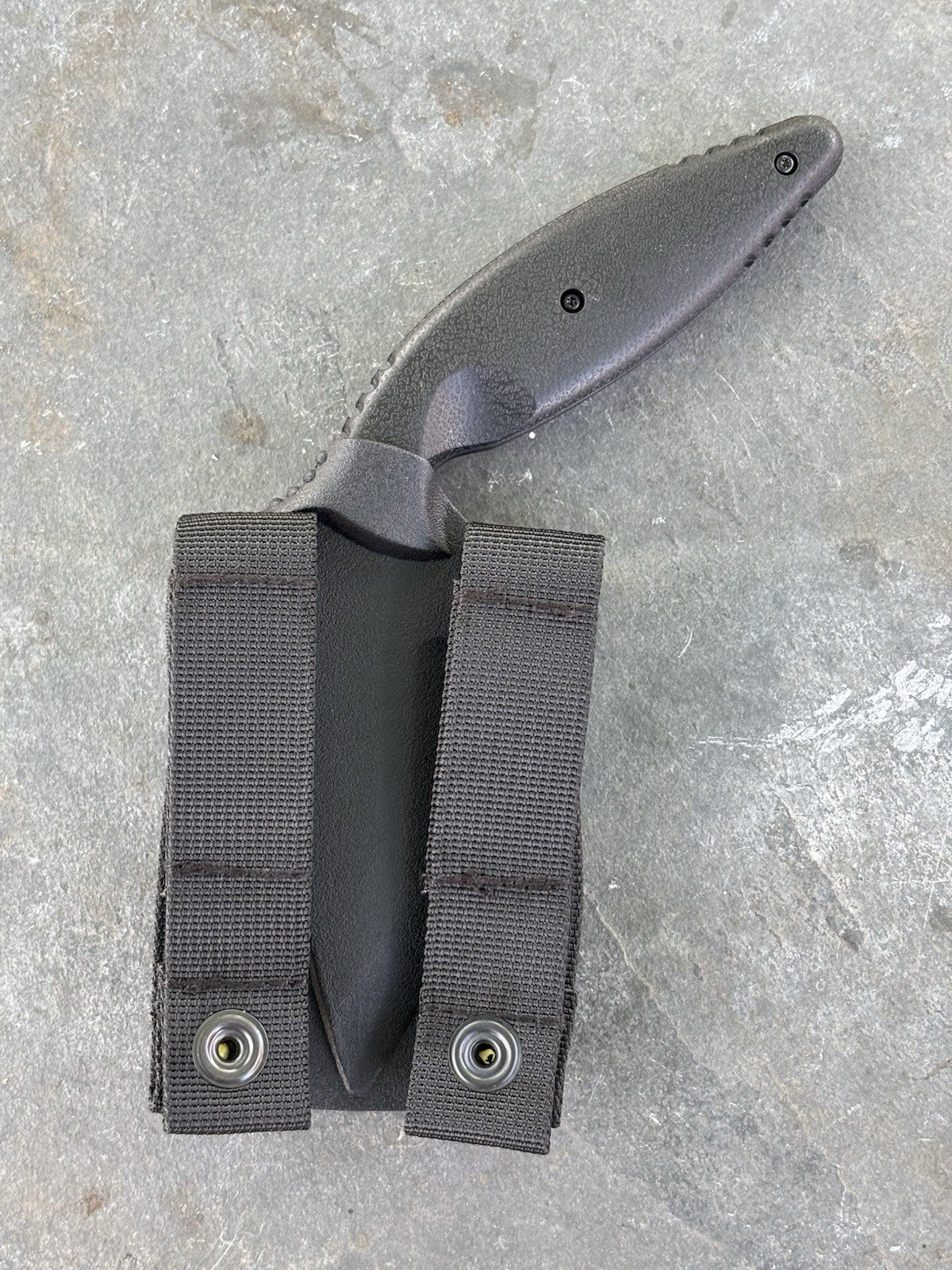 Stealth Fixed Blade Knife Mini Combat Knife 7.5”440c Tactical Horizontal Carry