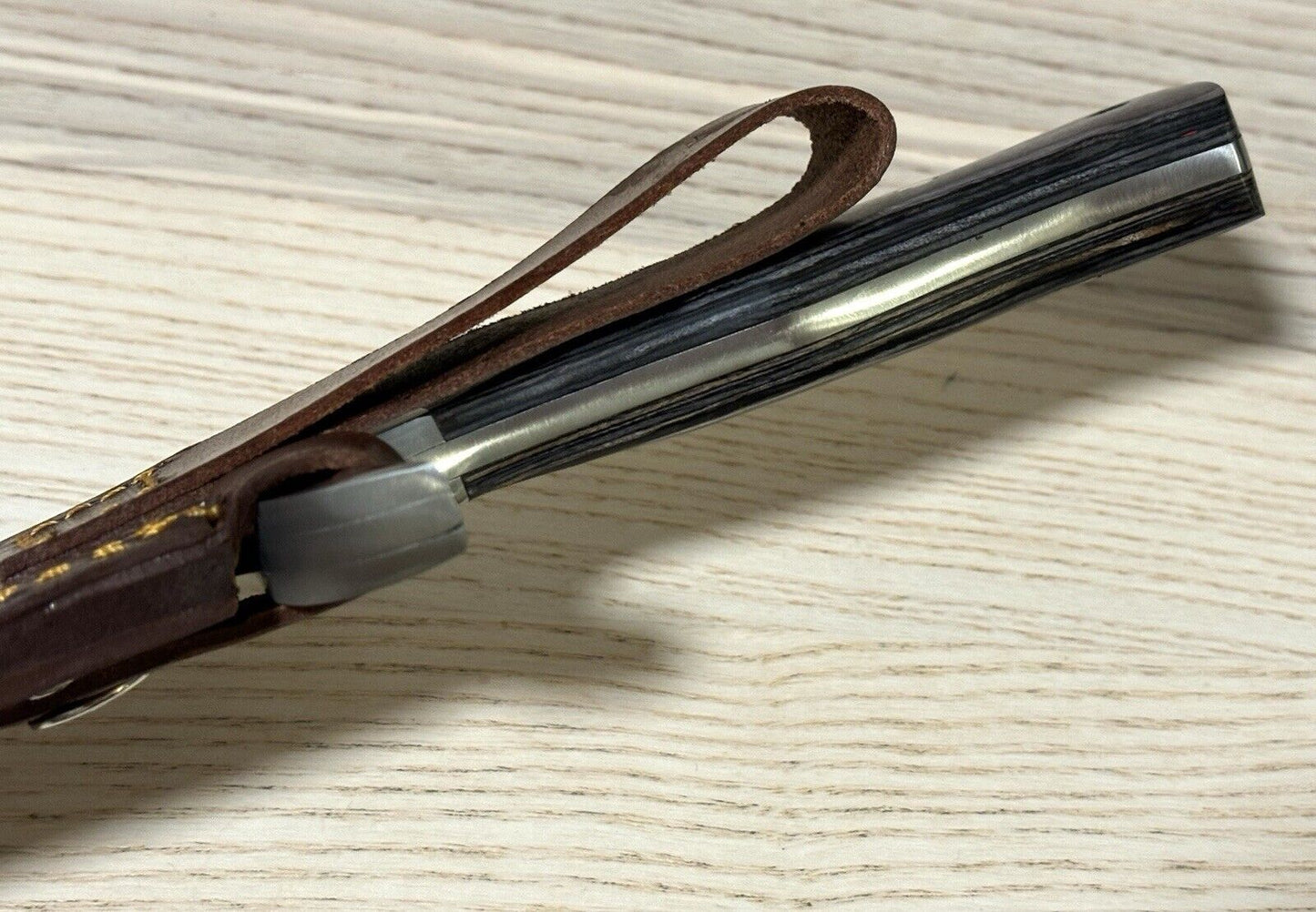 12” Ashwood Dagger Full Tang Double Edge Steel Hilt Wide Sharp Leather Sheath