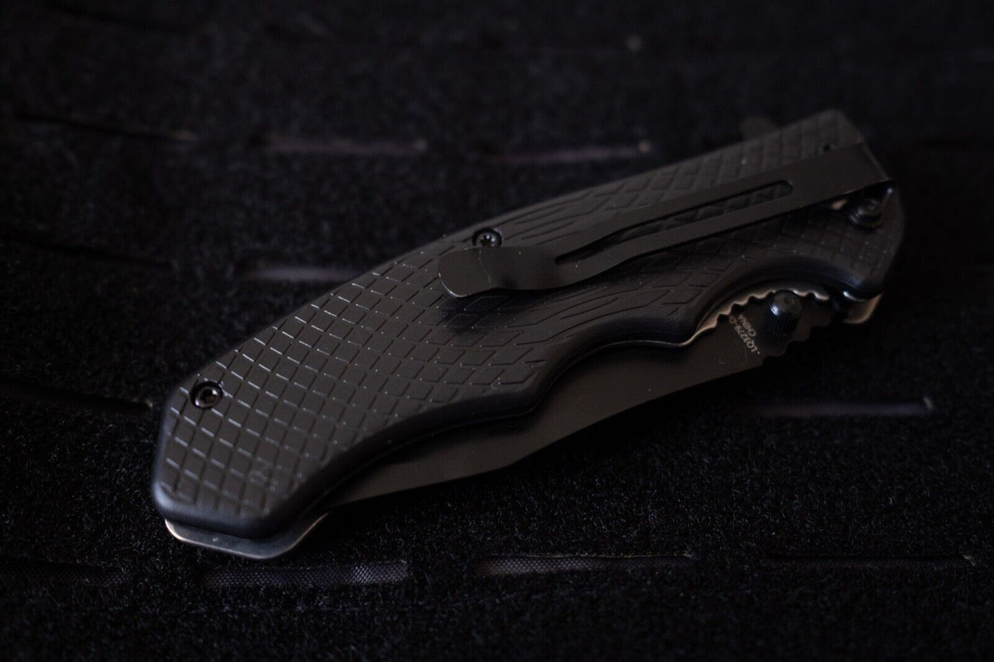 Dragon Flame Spring Assist Folding Pocket Knife Belt Clip Full Size Ergonomic