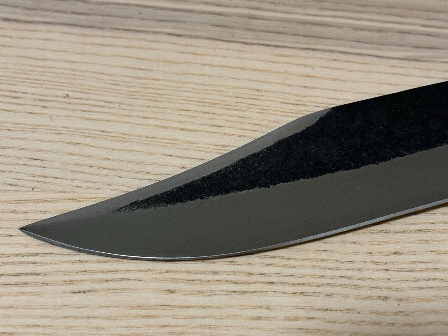 15” Fixed Blade Knife Carbon Steel Hand Forged Full Tang Heavy Duty XL Big Sharp