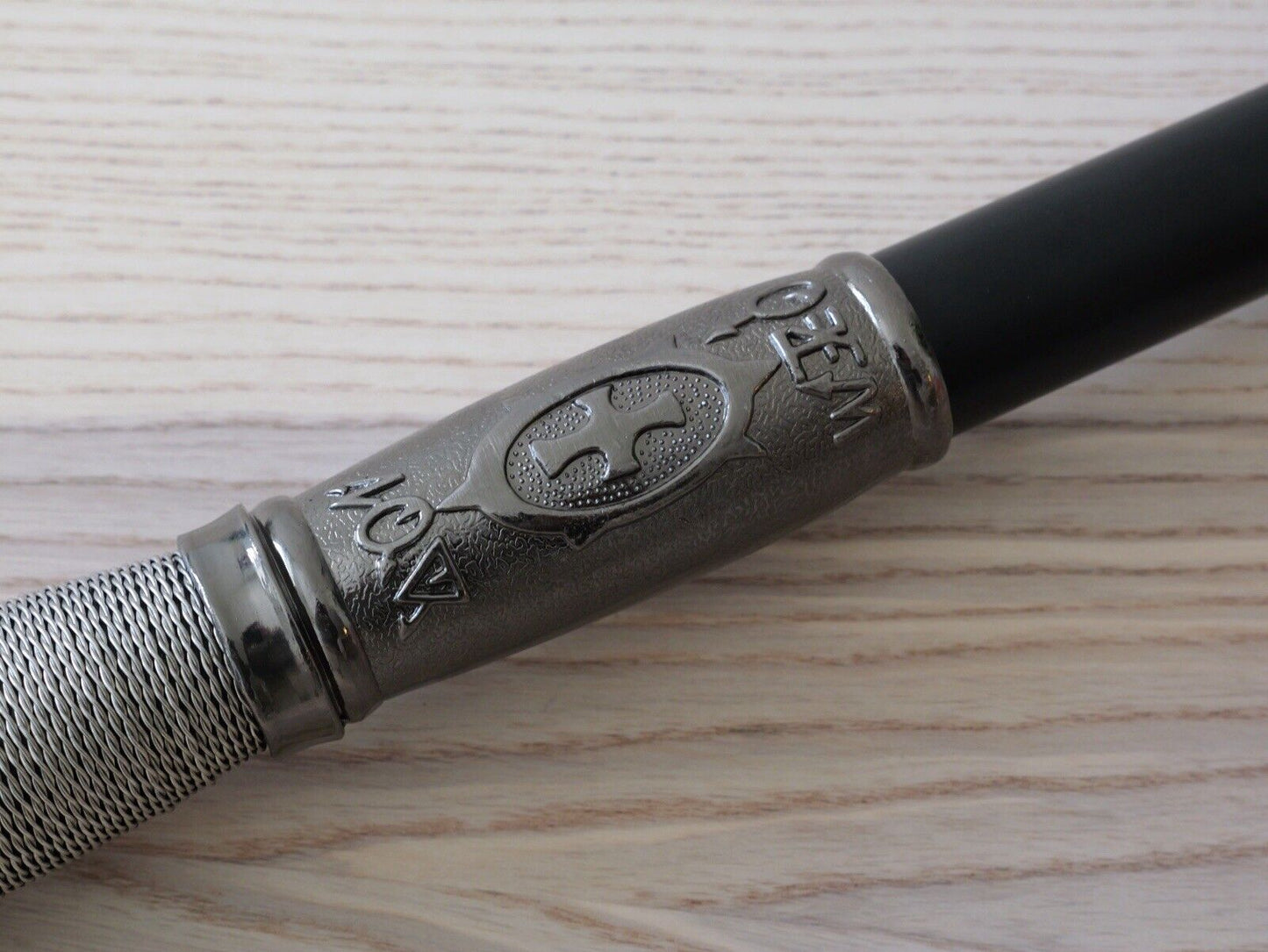 25” Battle Axe Skull Heavy Duty Steel Wood Thick Display Plaque Double Headed