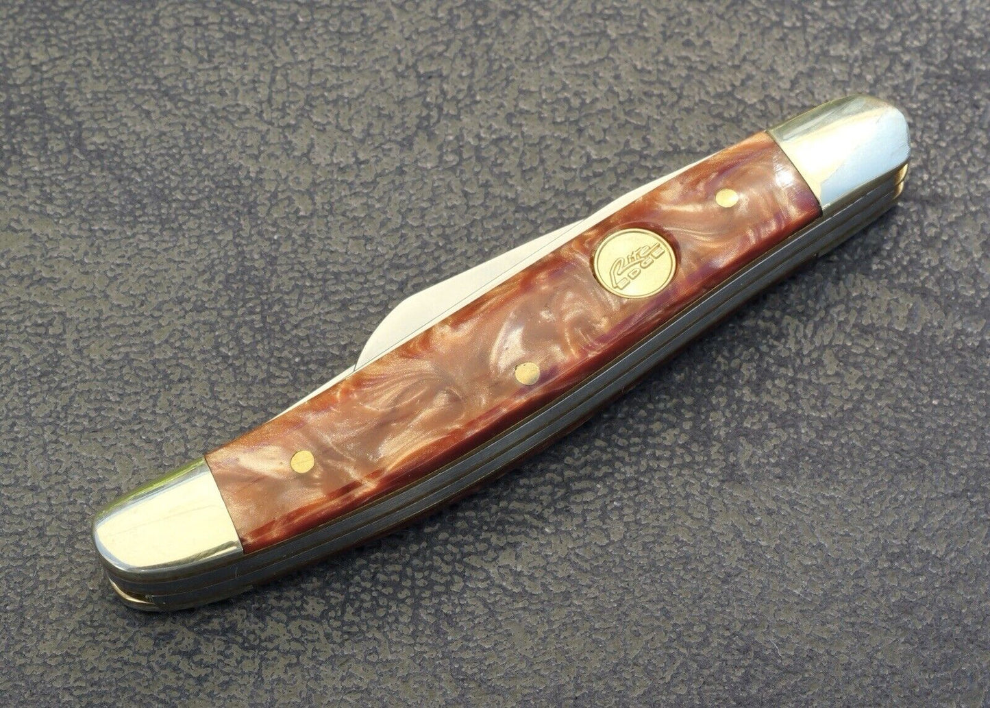 3.5” Stockman Knife Classic Folding Pocket Knife 3 Blades Sharp Modern Work Edc