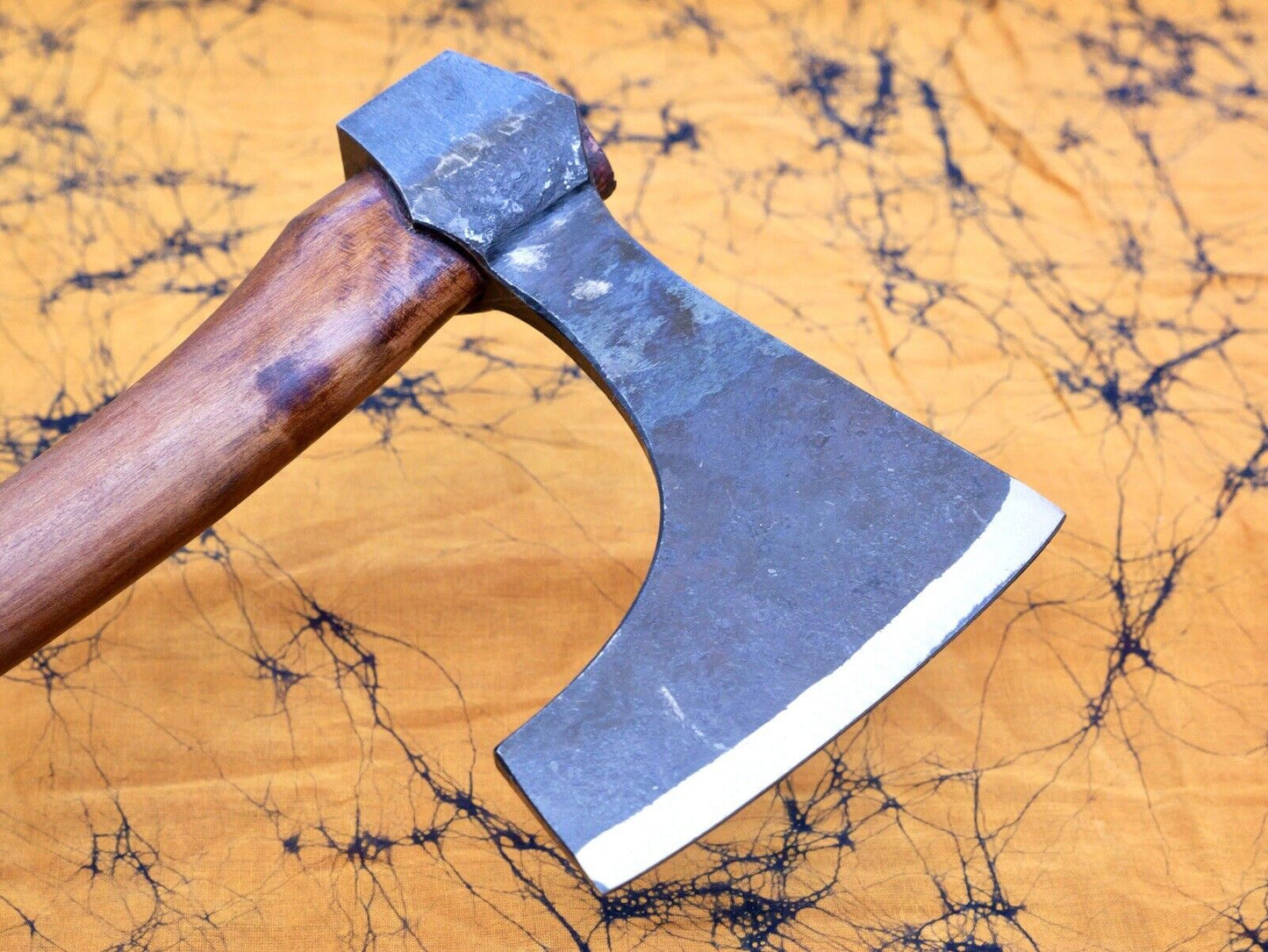 17” Viking Bearded Axe Carbon Steel Hand Forged Heavy Duty Hardwood Handle