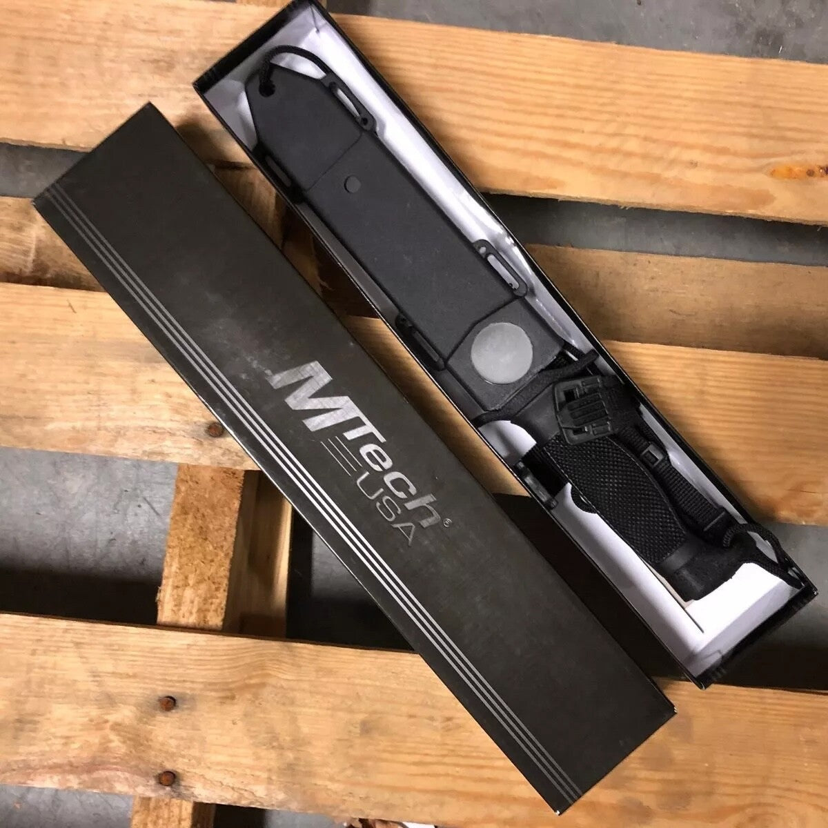12" Combat Military Knife Fixed Blade Black Tanto First Recon Search & Destroy