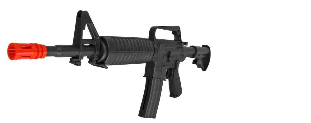 WELL D94S M16 Electric Airsoft Rifle(Airsoft Gun) AEG Fully Auto 160 fps 6mm bbs