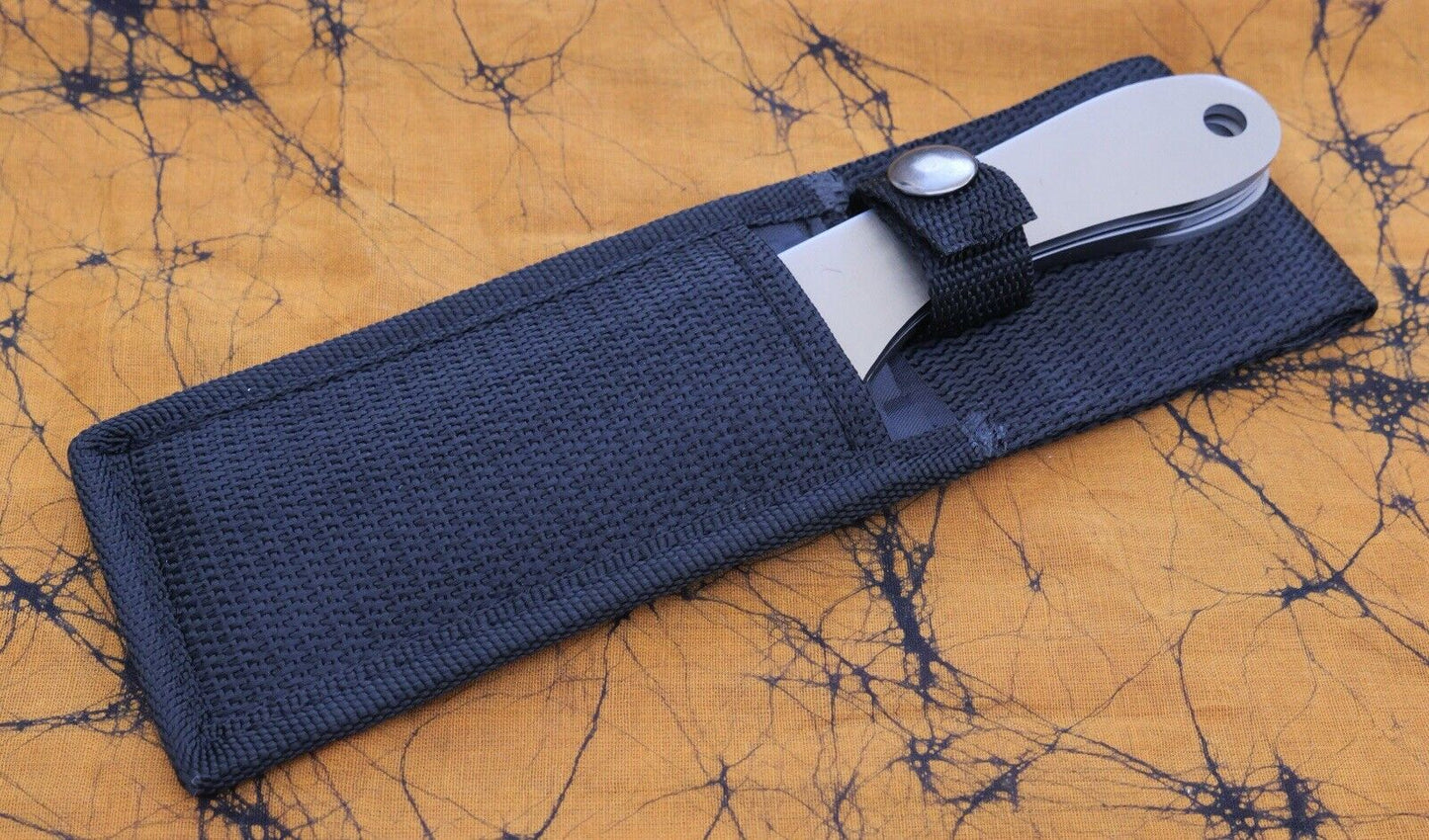 8” Throwing Knife Set 3 Knives Sheath Heavy Duty Classic Balanced 4mm Thick