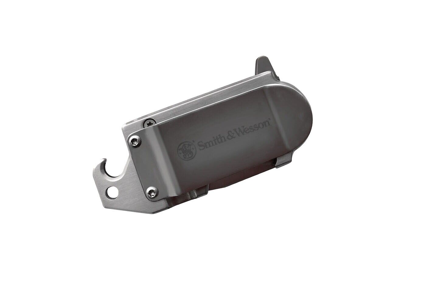 Smith & Wesson Benji Tanto Ball Bearing Open Pocket Knife Money Clip Cap Lifter