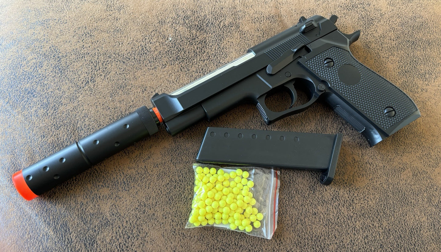 Double Eagle M22 Airsoft Gun Spring Pistol 6mm Bbs 300fps 15round Mag