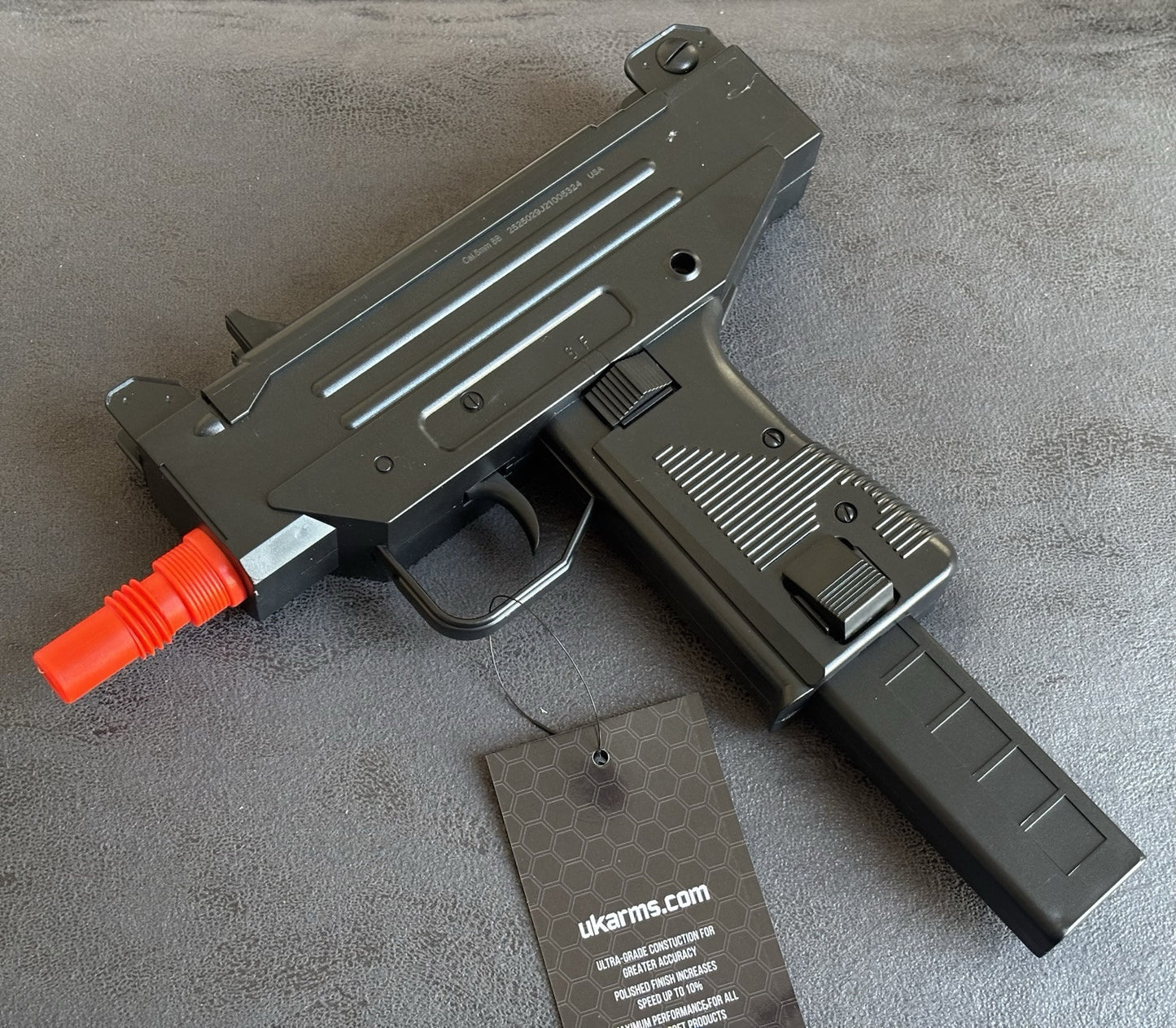 Well D93 UZI LPEG Fully Automatic Airsoft - Black Aeg Pistol/Rifle SMG 6mm Bbs