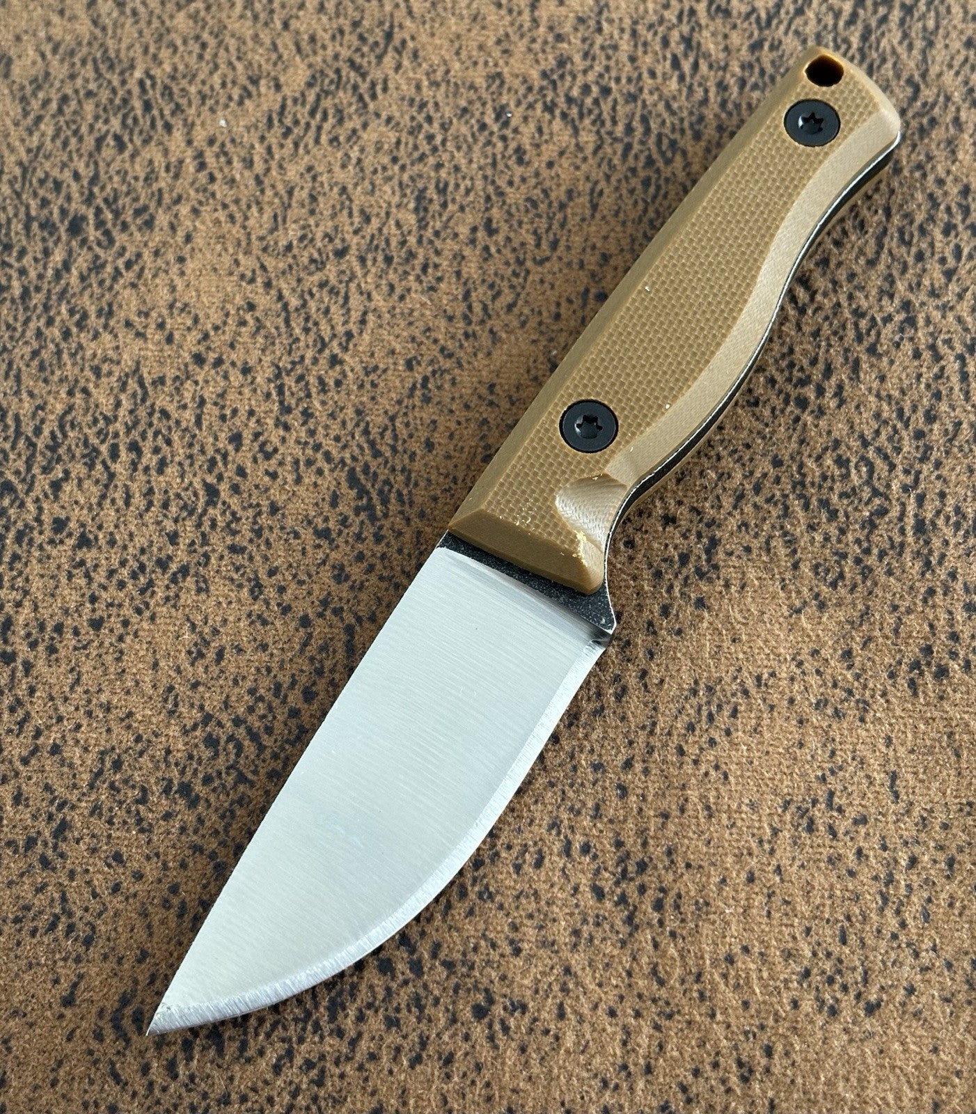 12cm Fixed Blade Knife Kydex Sheath Full Tang Back Pocket Clip Horizontal Carry