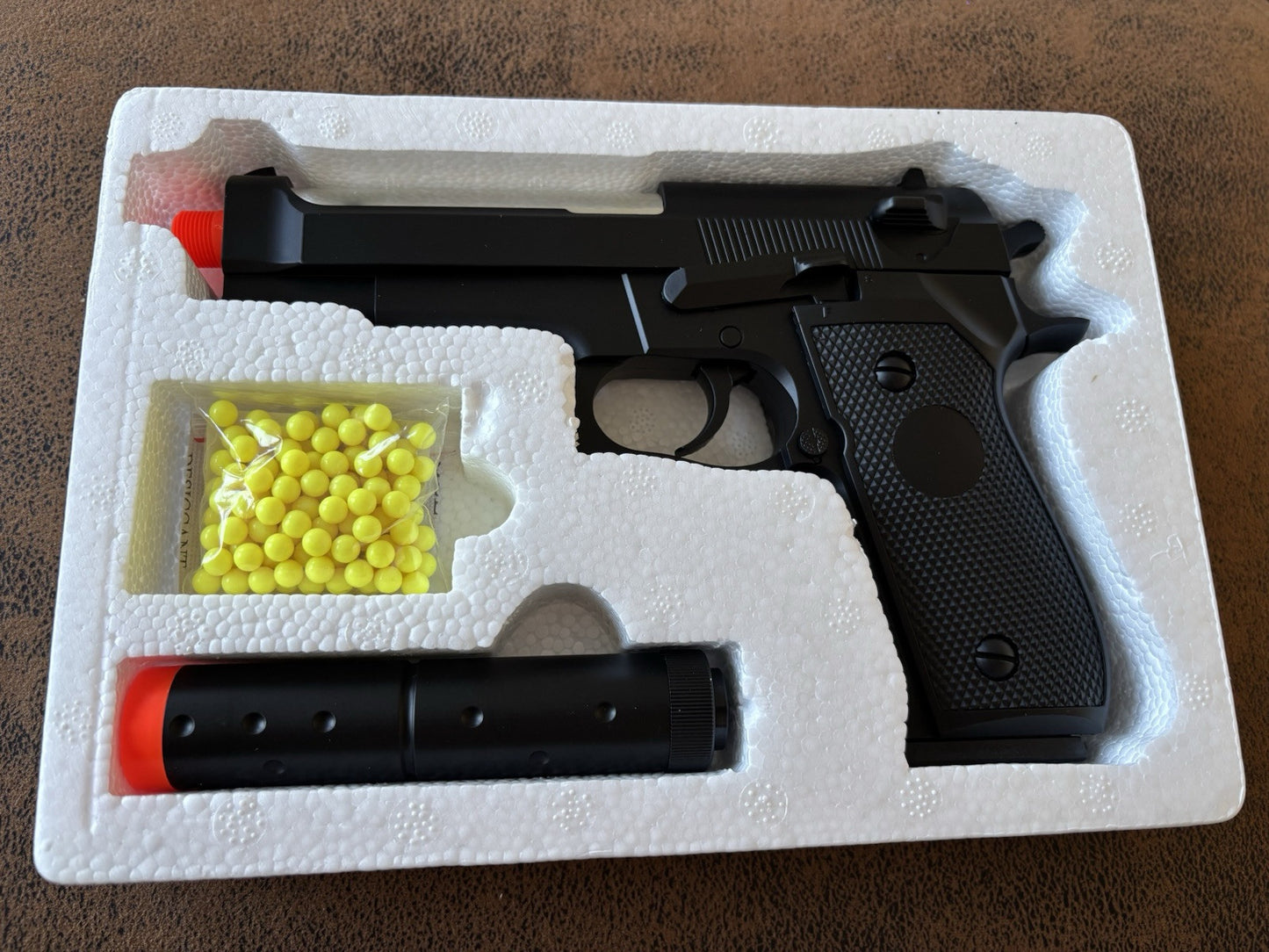 Double Eagle M22 Airsoft Gun Spring Pistol 6mm Bbs 300fps 15round Mag