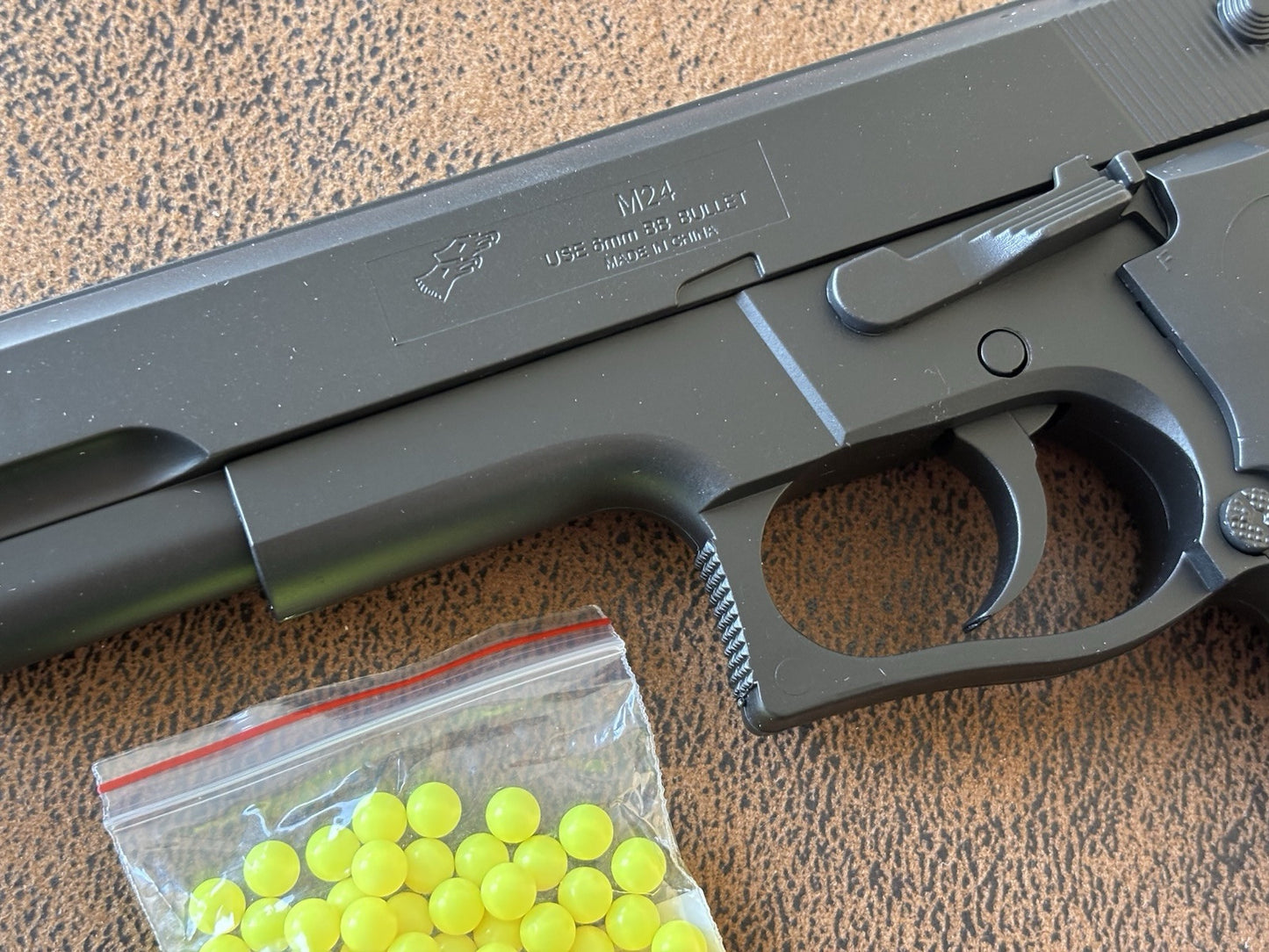 Double Eagle M24 Airsoft Gun Spring Pistol 6mm Bbs 300fps 15round Mag