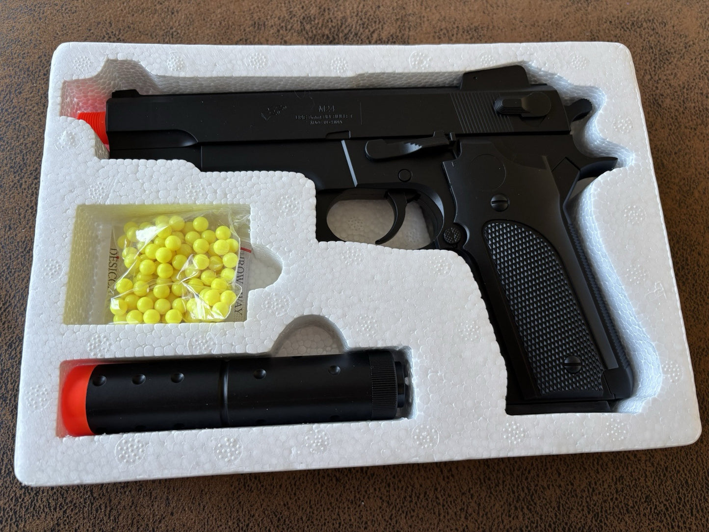 Double Eagle M24 Airsoft Gun Spring Pistol 6mm Bbs 300fps 15round Mag