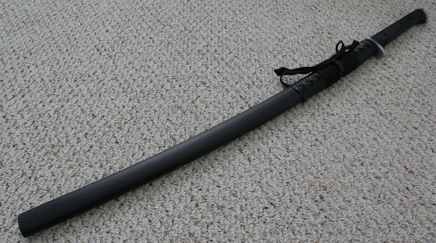 41” Extreme Katana Modern Futuristic Precision Forged Rubber Handle 6mm Thick XL