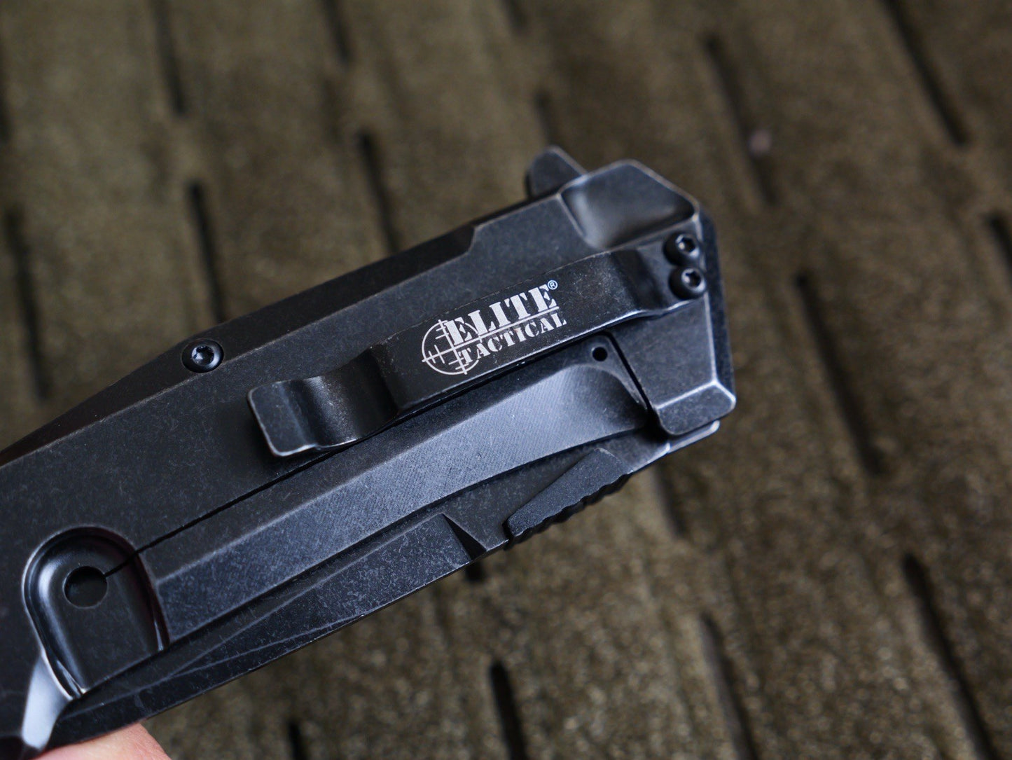 Premium Quality Pocket Knife Carbon Fiber 8cr13 Steel Ball Bearing Pivot Black