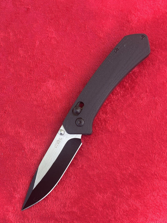 4” Medium Size Pocket Knife Black Bug out Style Micarta Handle Lightweight Sharp