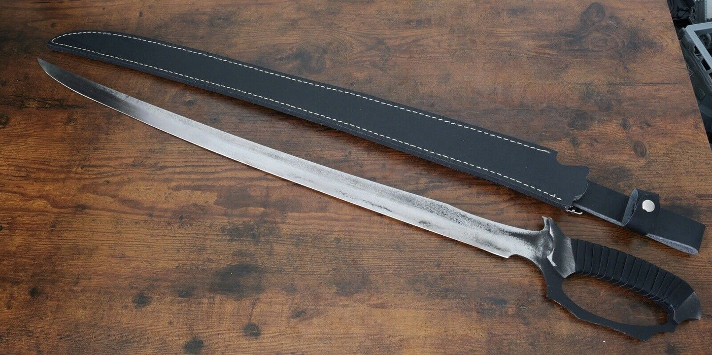 33” Sword Full Tang High Carbon Steel Hand Forged Battle Ready Razor Sharp