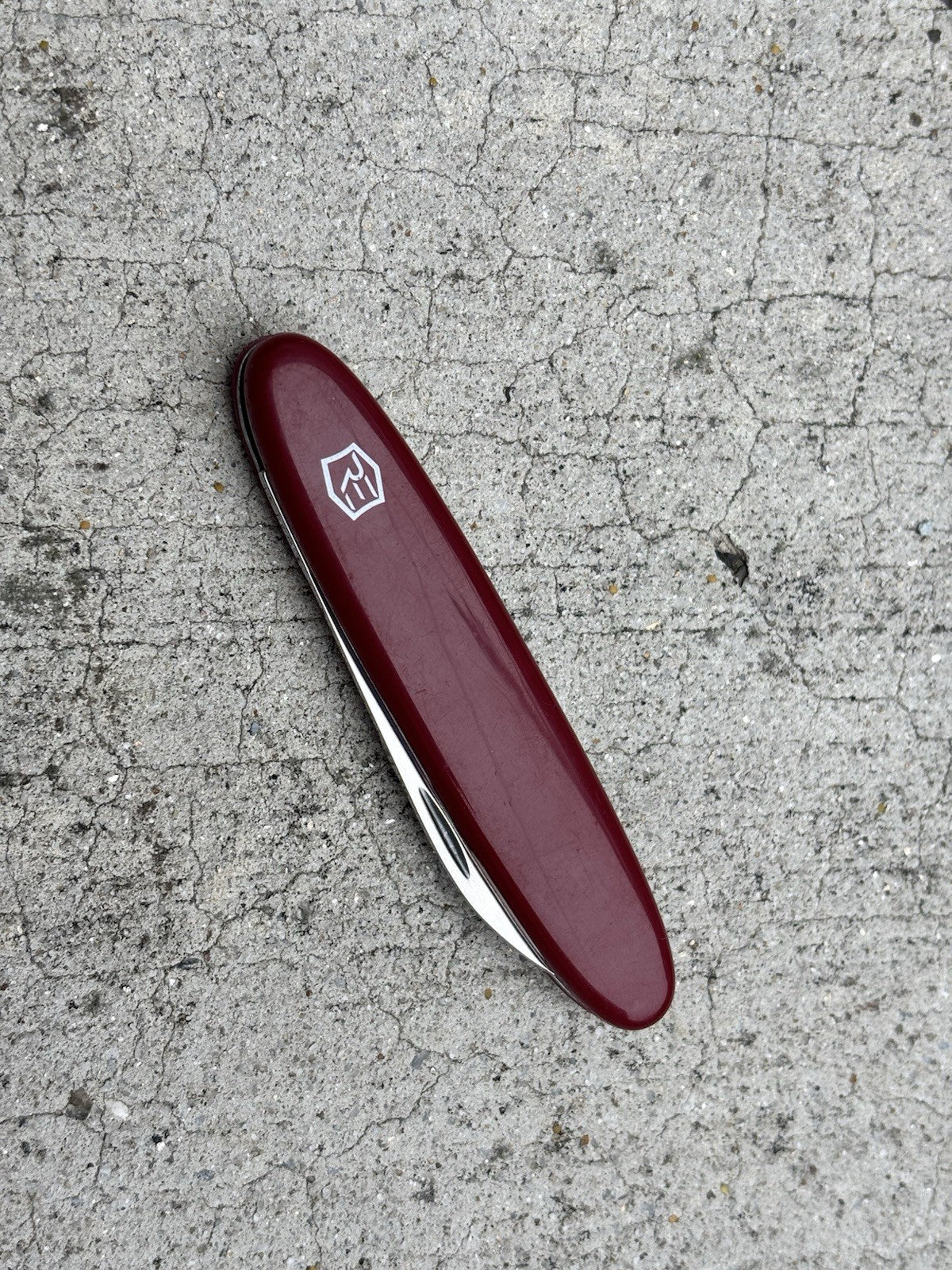 3” Swiss Army Knife Boy Scouts 2 Blades Serrated Burgundy Mirror Finish Sharp