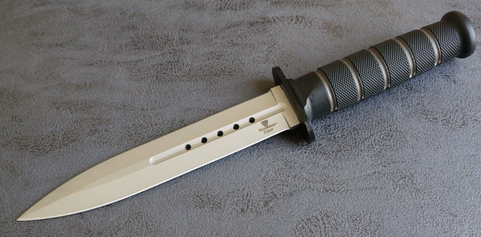 12' Combat Knife USMC Style Tactical Marines Bowie 7" Blade Double Edge Dagger