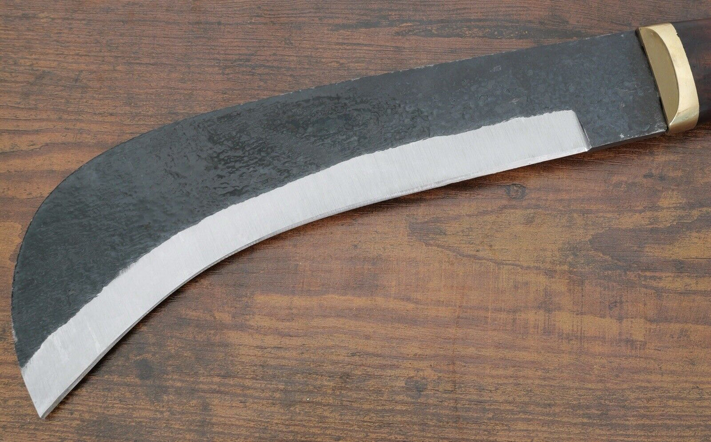 16” Machete Carbon Steel Bushwhacker Hook Blade High Carbon Steel 10mm Thick