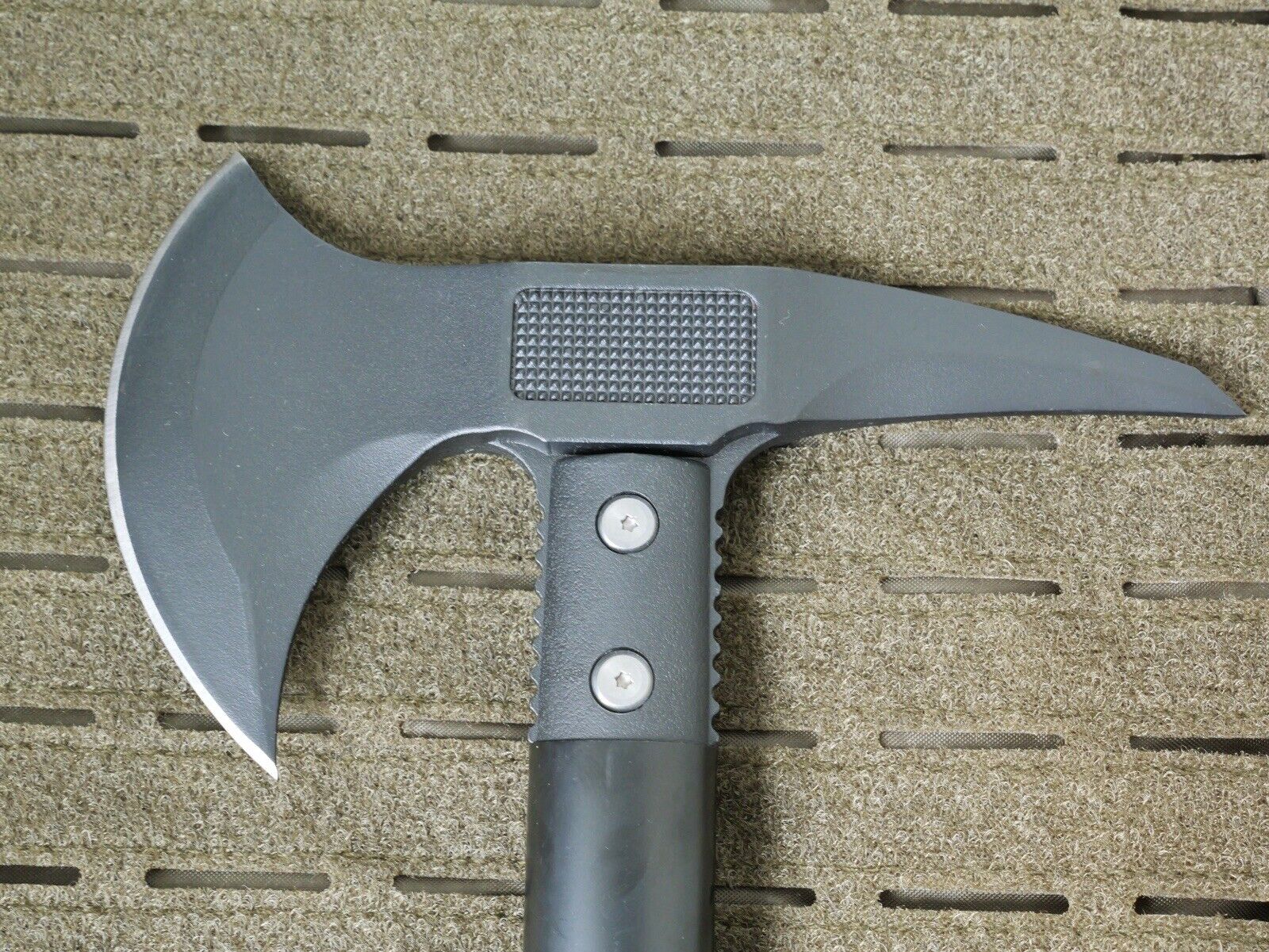 17” Fireman’s Axe 1.8 Lbs Heavy Duty Durable Stealth Black Tactical Nylon Sheath