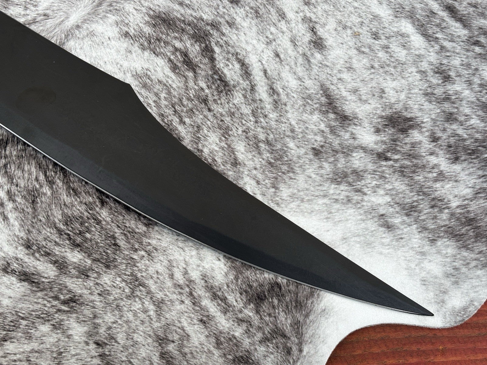 34” Spartan Sword Heavy Duty 26” Blade Genuine Leather Sheath Heavy Thick Real