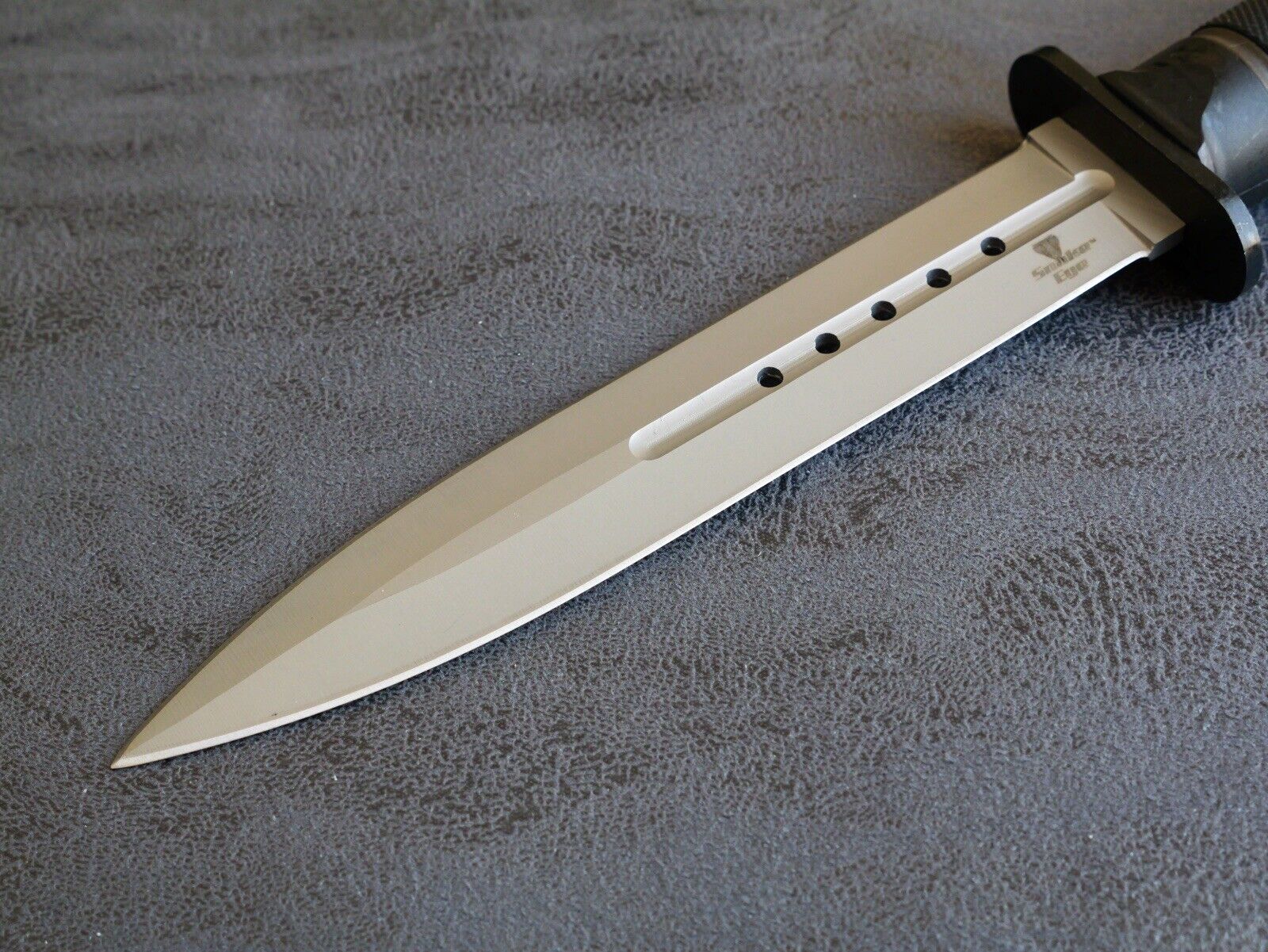 12' Combat Knife USMC Style Tactical Marines Bowie 7" Blade Double Edge Dagger