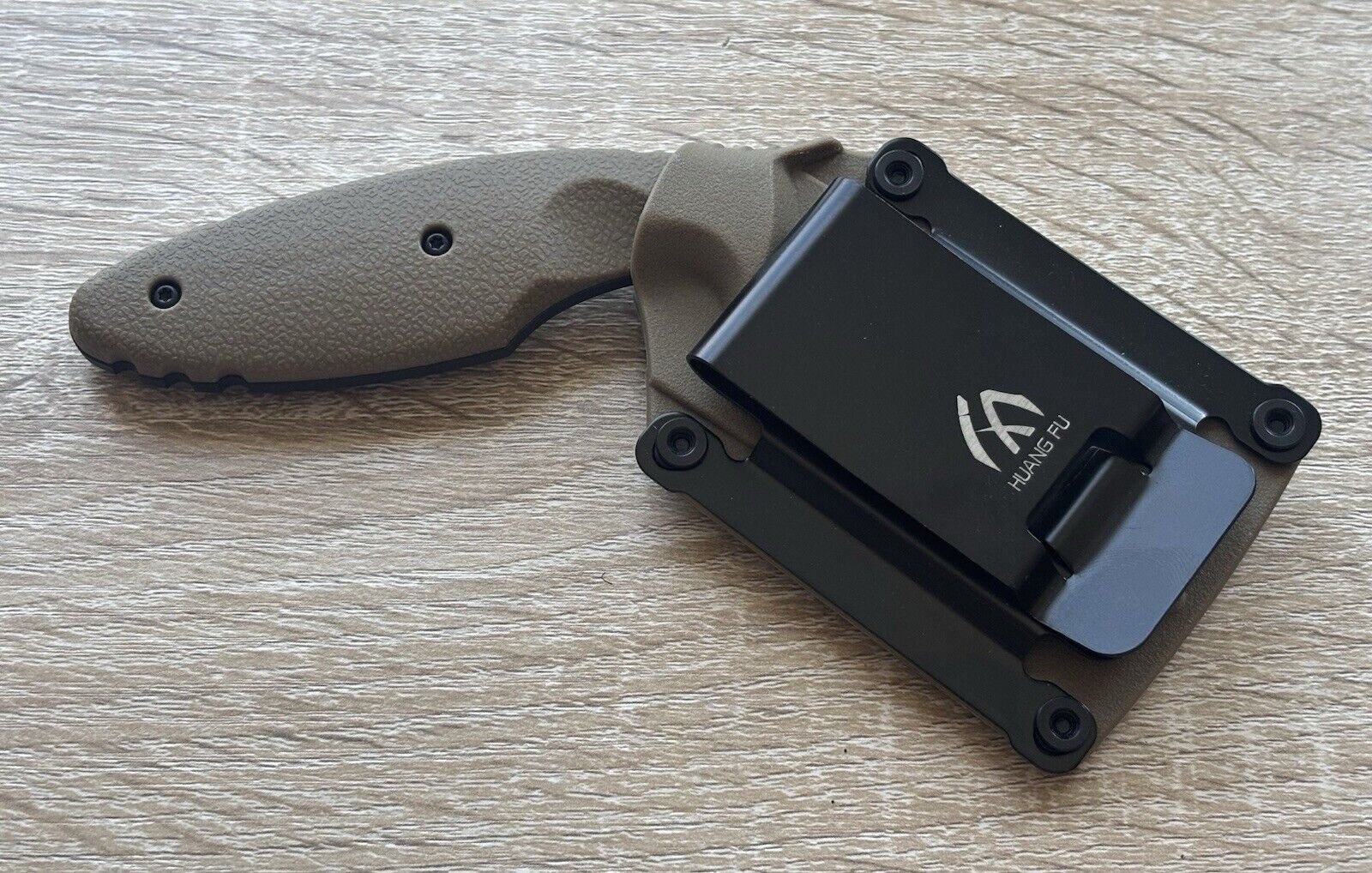 Stealth Fixed Blade Knife Mini Combat Knife 5" 440c Tactical Horizontal Carry