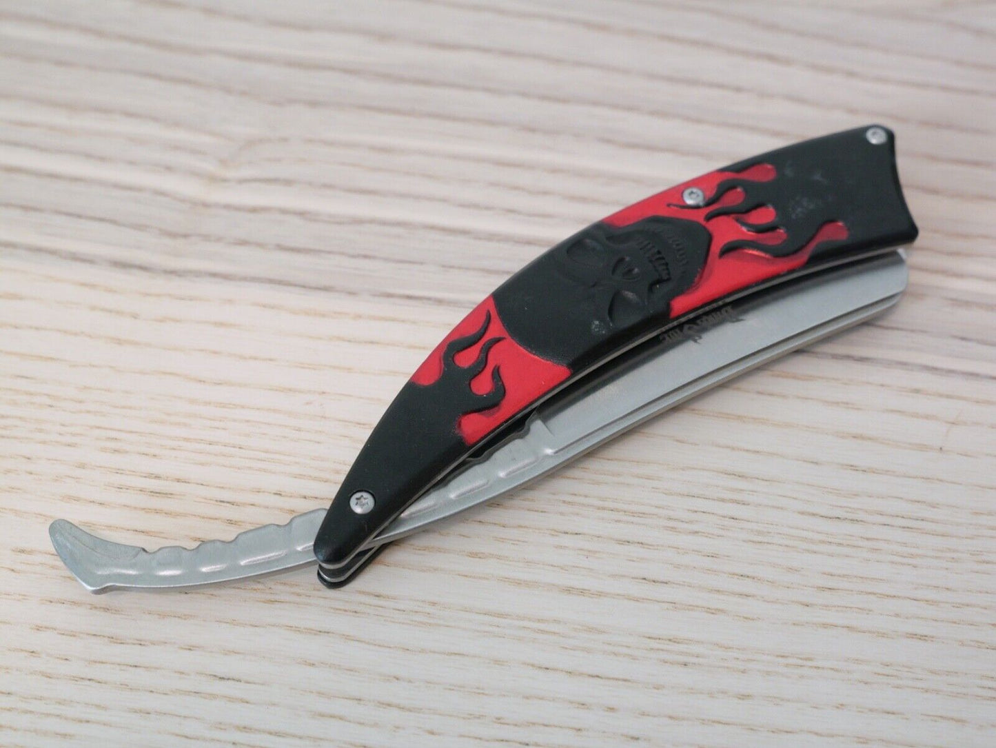 9" Straight Razor Barber Style Vintage Sharp Shaving OG Classic Pocket Knife