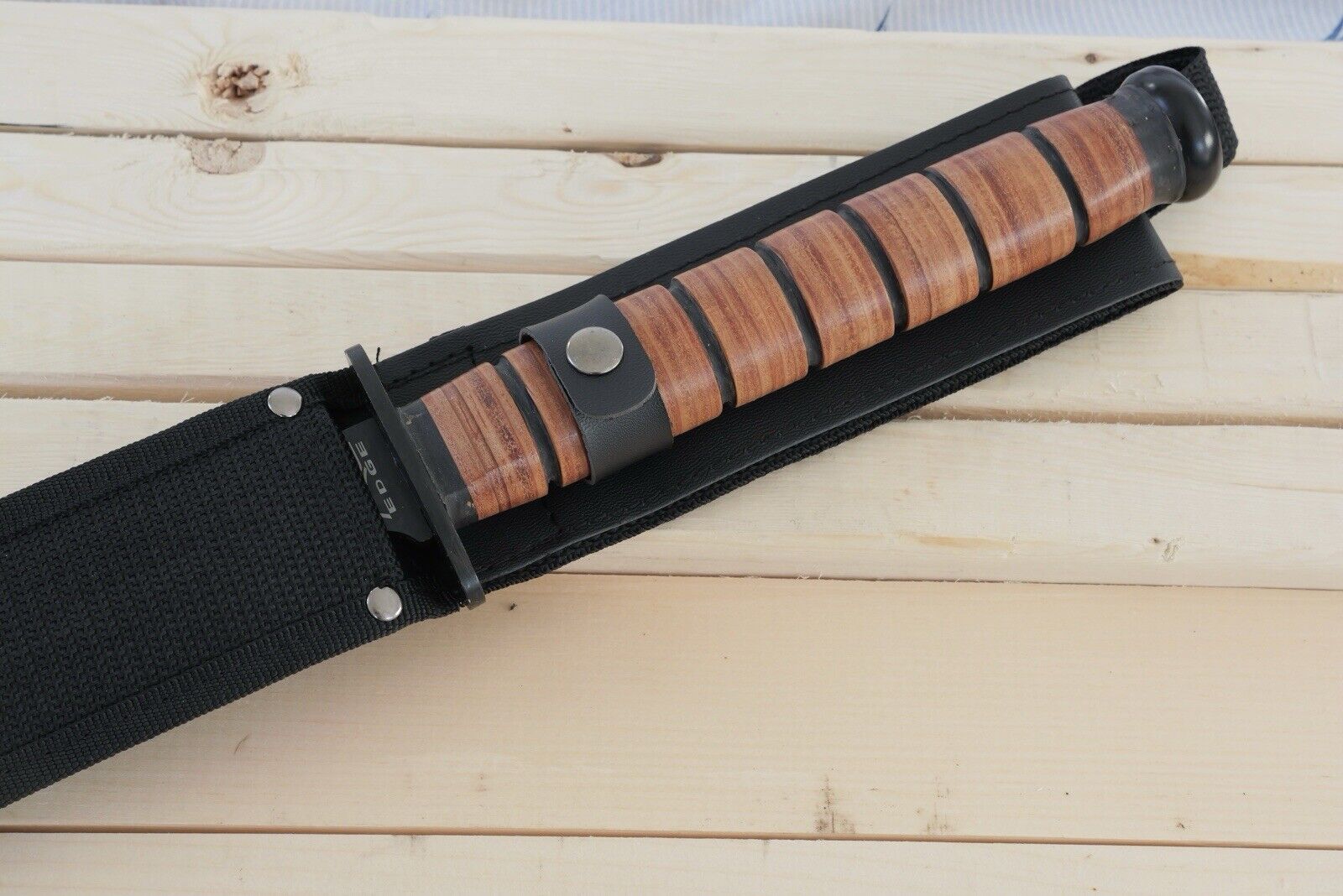 28” Combat Sword Tanto Full Tang Black USMC Style Serrated Sharp Stealth Black