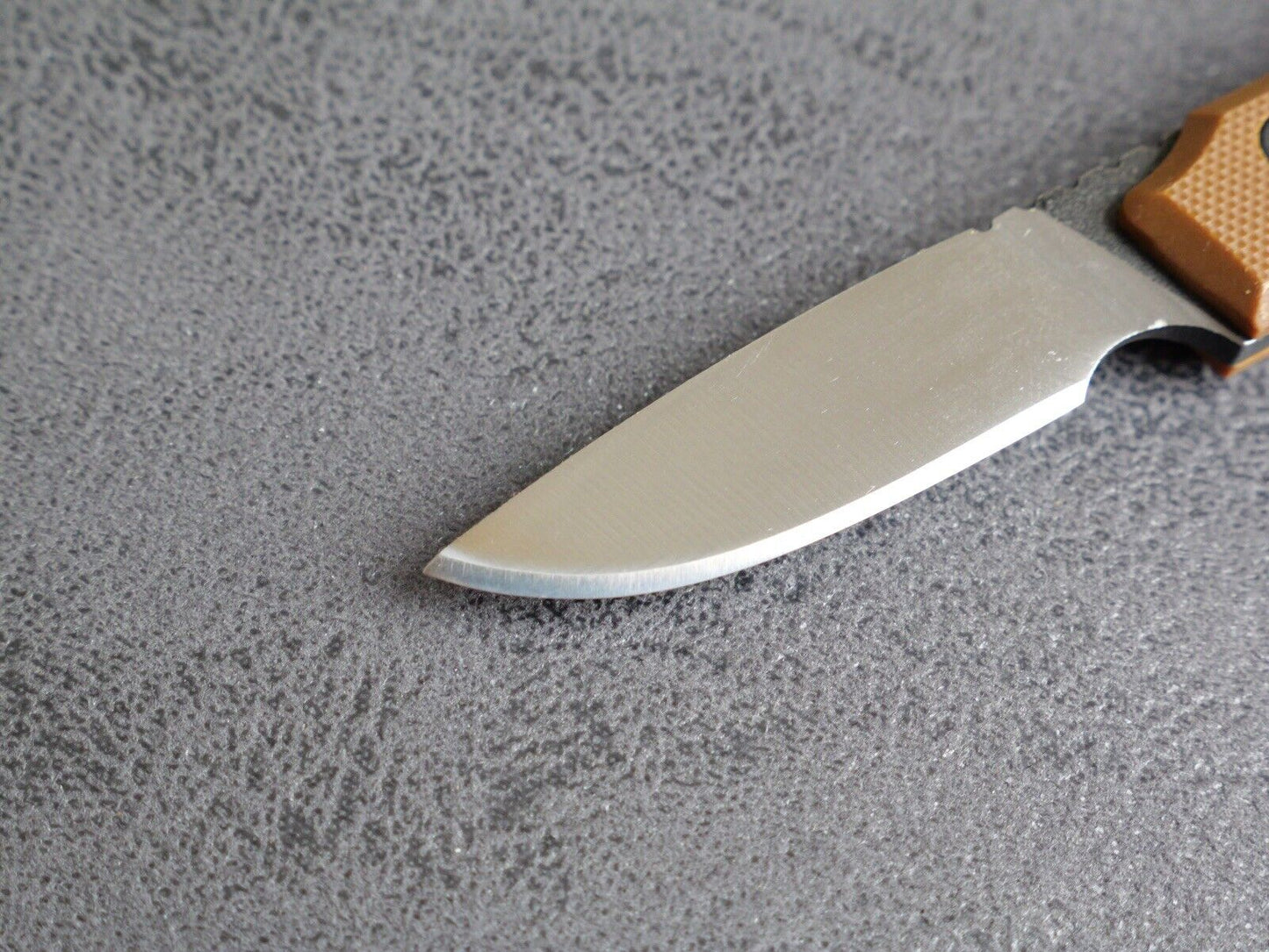 12cm Fixed Blade Knife Kydex Sheath Full Tang Back Pocket Clip Horizontal Carry