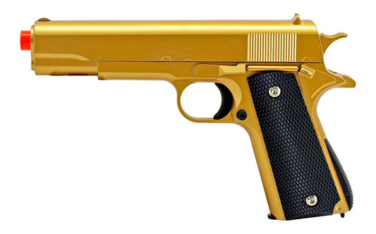 G13G Spring Powered Airsoft Handgun - Golden Ukarms 270 fps Full Metal