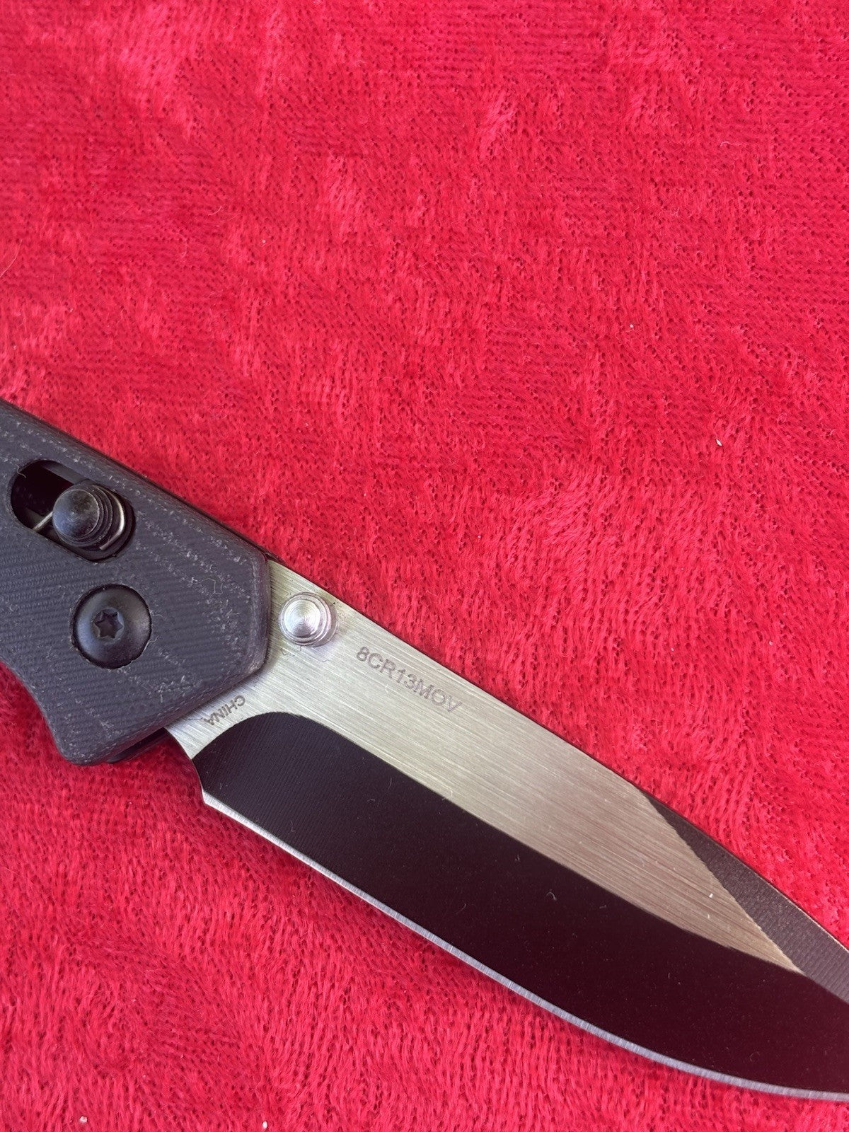 4” Medium Size Pocket Knife Black Bug out Style Micarta Handle Lightweight Sharp