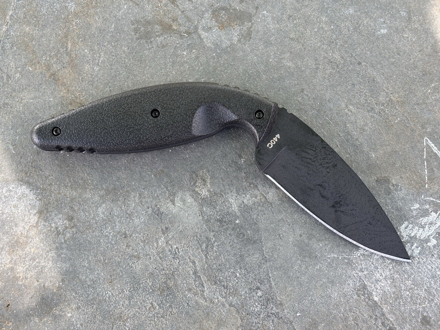 Stealth Fixed Blade Knife Mini Combat Knife 7.5”440c Tactical Horizontal Carry