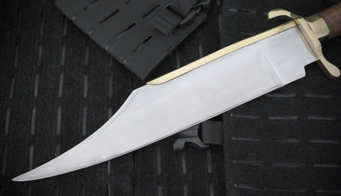 19” Survival Knife MEGA XL Long Full Tang Brass Guard Rambo 3 Sheath Heavy Duty