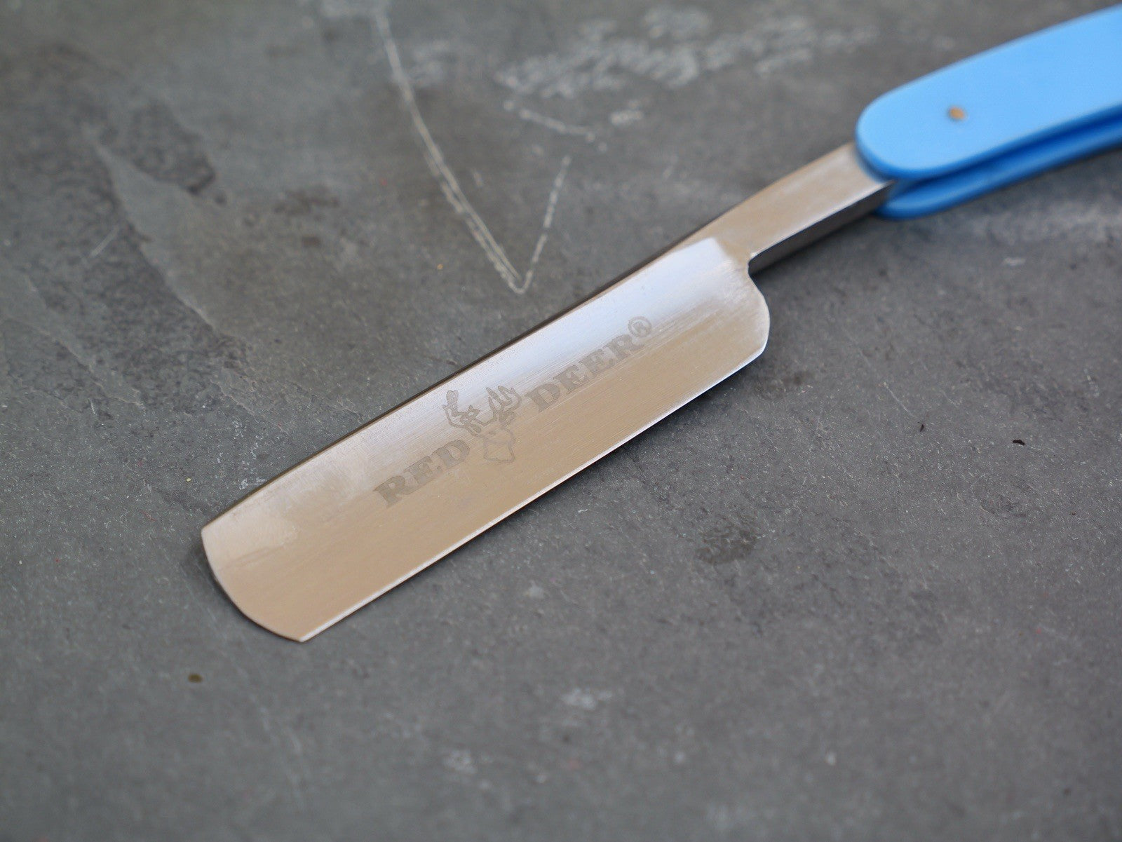 OG Vintage Shaving Straight Razor Hair Splitting Sharp Blue Shave Ready