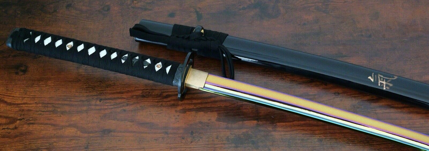 40” Samurai Katana Hand Forged Thick Blade Battle Ready Full Size Authentic