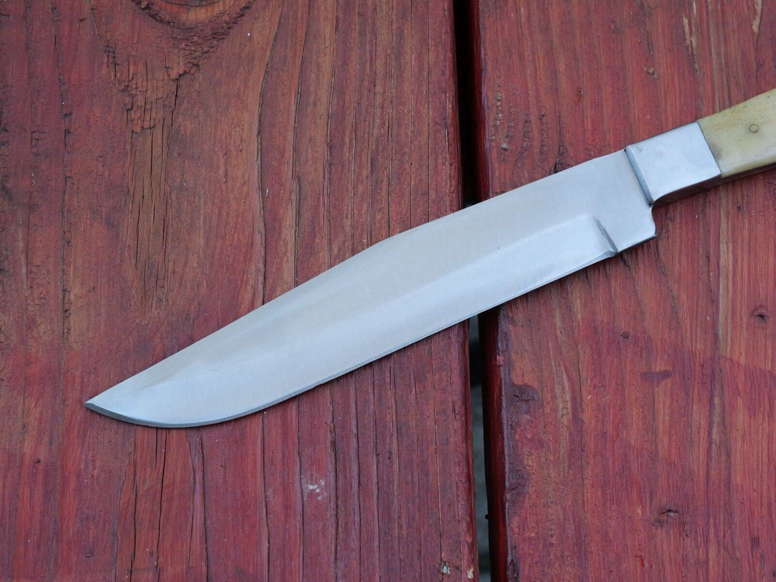 13” Fixed Blade Knife High Carbon Steel Full Tang Thick Blade Heavy Gauge Sharp