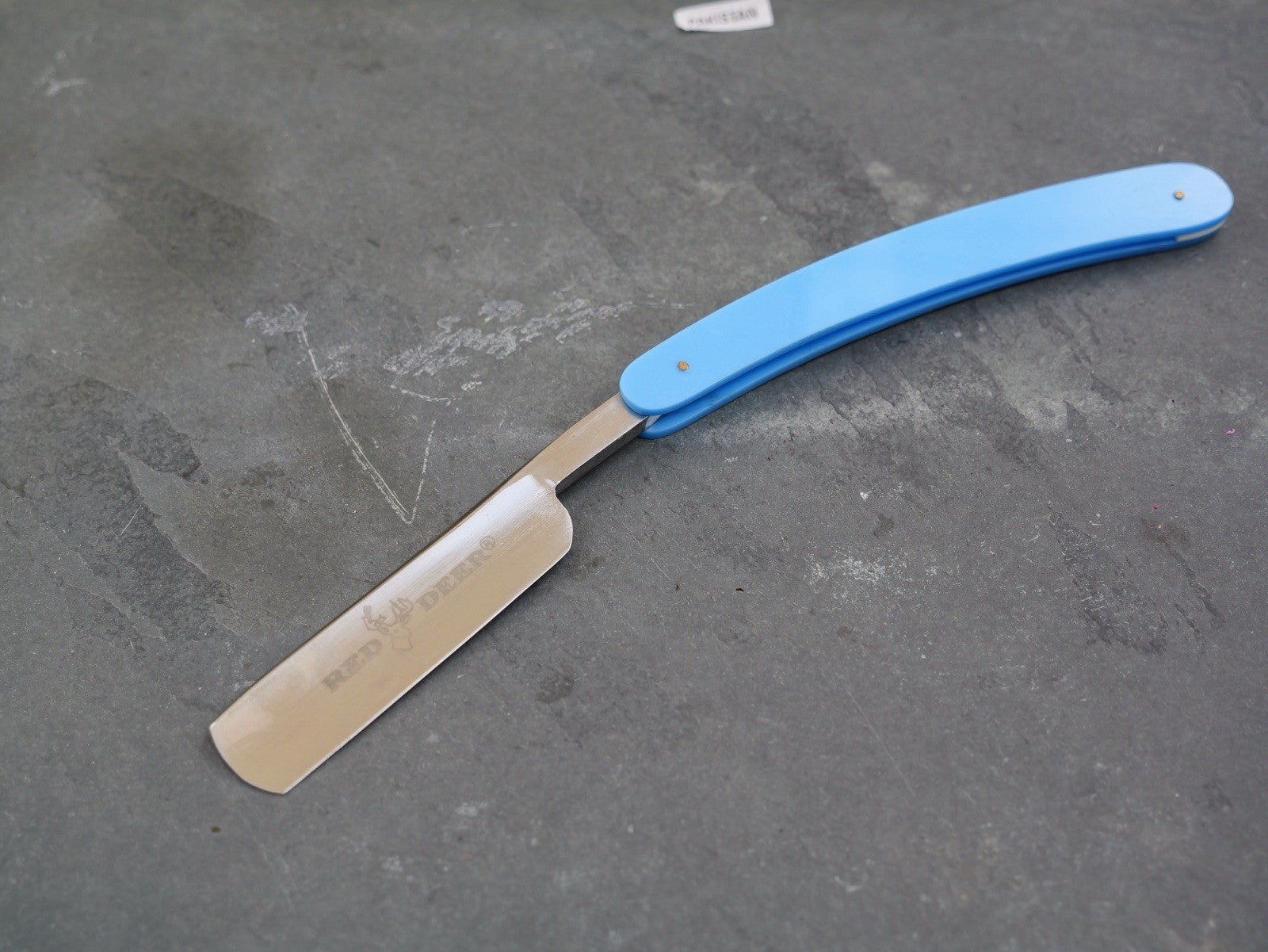 OG Vintage Shaving Straight Razor Hair Splitting Sharp Blue Shave Ready
