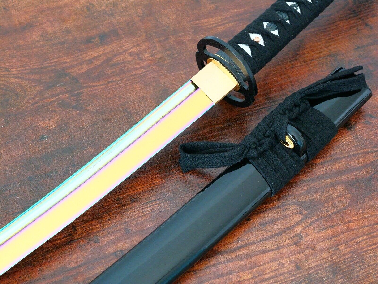 40” Samurai Katana Hand Forged Thick Blade Battle Ready Full Size Authentic