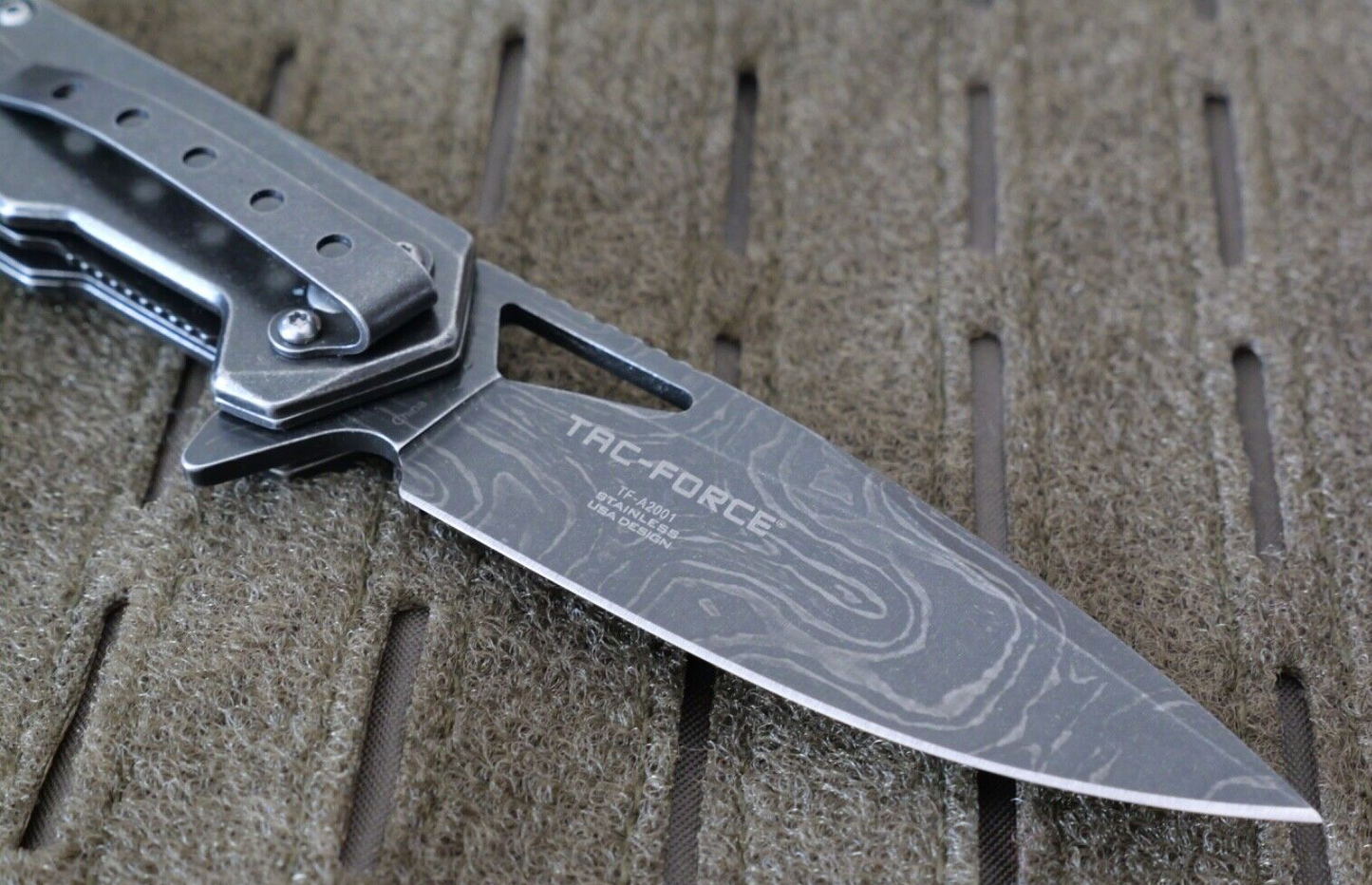 New Modern Pocket Knife All Metal Sharp High Quality Full Size Spring Assist 8"