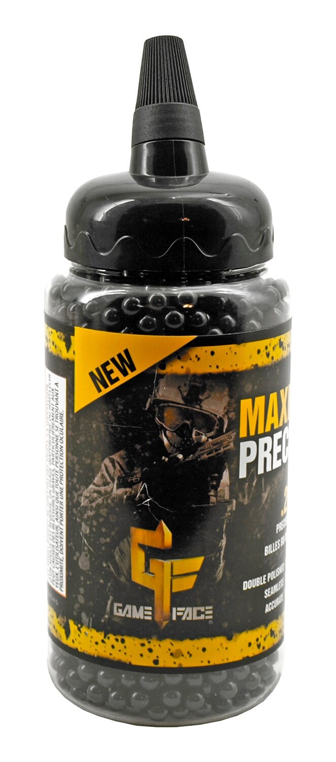 2,000 ct. Maximum Precision .25g Airsoft BB High Polished AEG Electric Airsoft