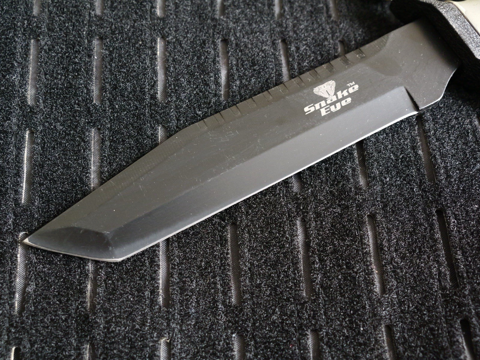 12” Heavy Duty Fixed Blade Knife Army Camo First Recon Sharp Tanto Deluxe Sheath