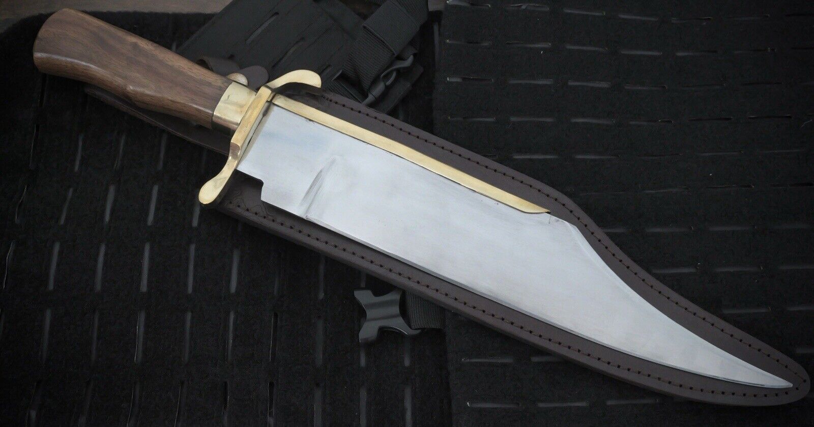 19” Survival Knife MEGA XL Long Full Tang Brass Guard Rambo 3 Sheath Heavy Duty