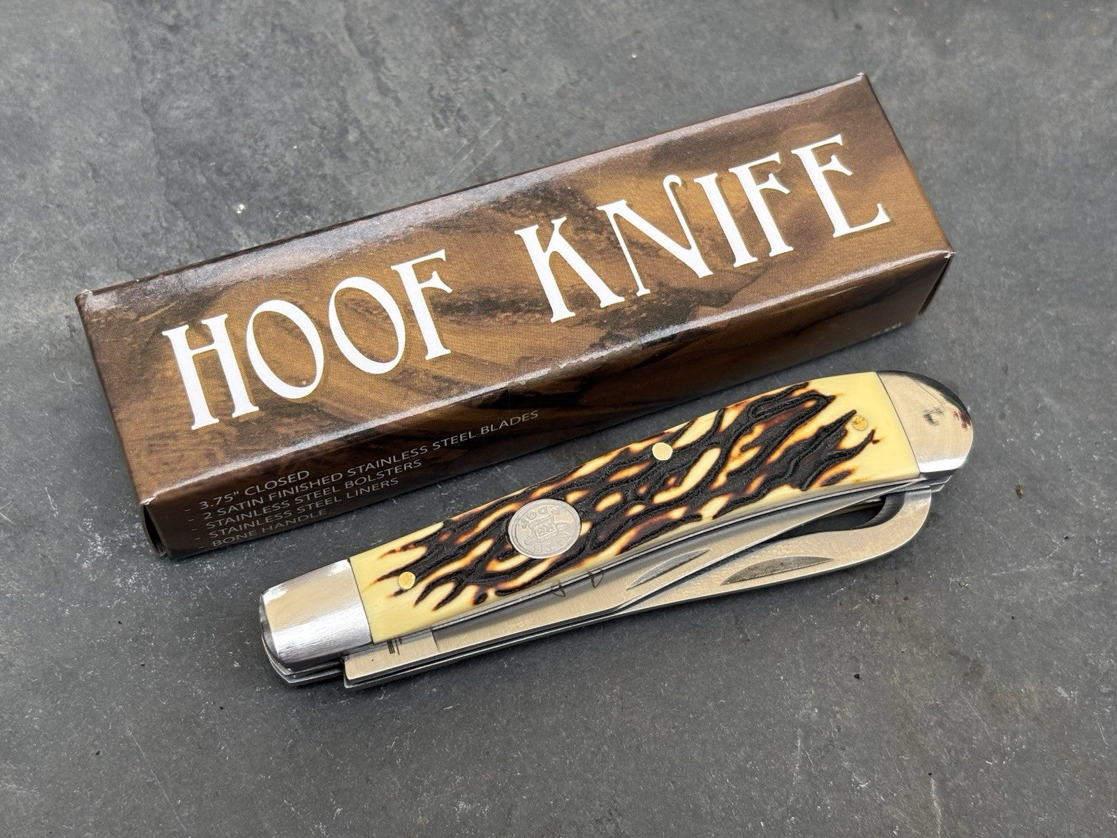 Folding Knife Classic Hoof Trapper Vintage Style Hook Blade Sharp 