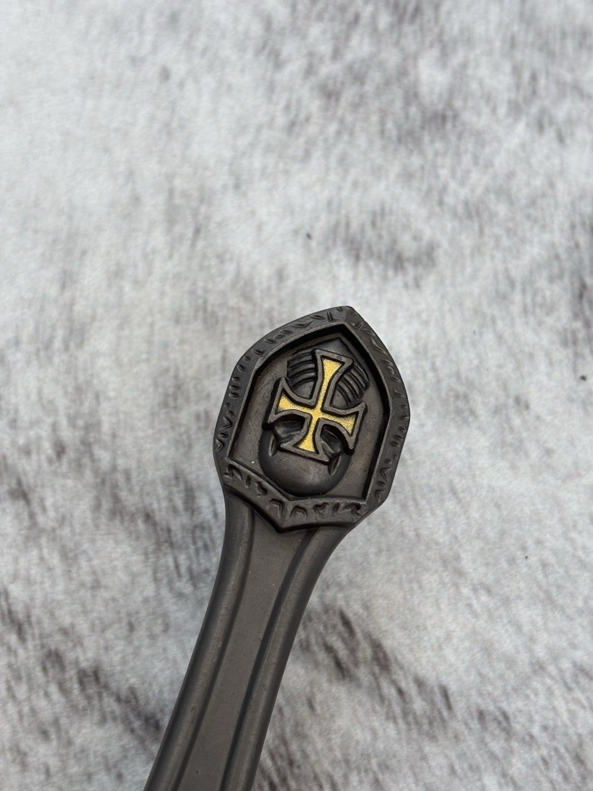 38” Crusader Sword Knights Templar Metal Scabbard Amazing Quality Double Edge