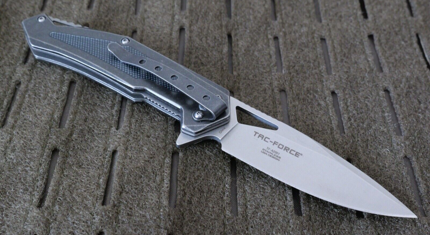 Tactical Pocket Knife All Metal Sharp High Quality Full Size Spring Assist Elite