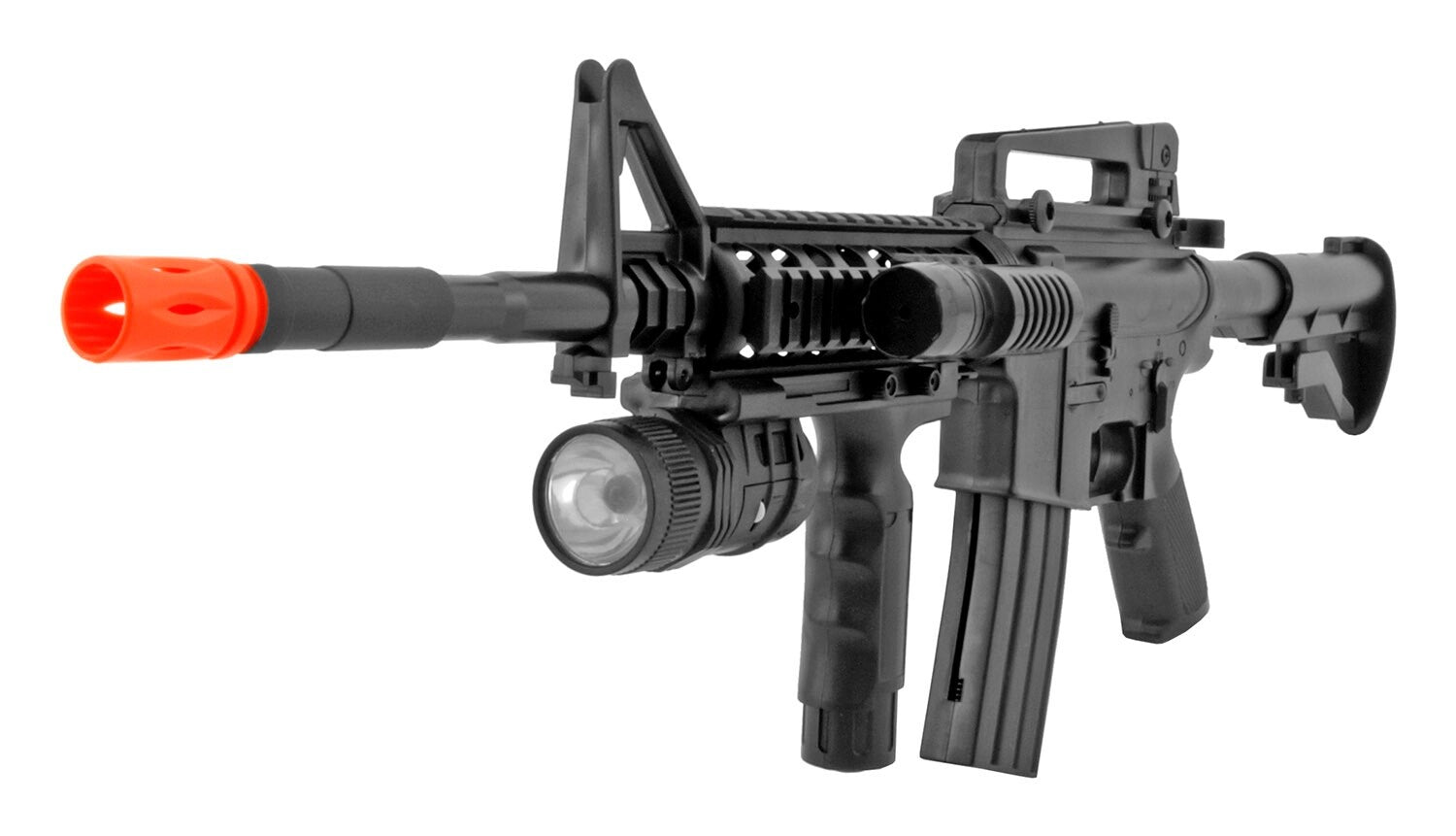 CYMA P1158B Spring Airsoft M4 M4A1 Replica Carbine Assault Rifle with Foregrip