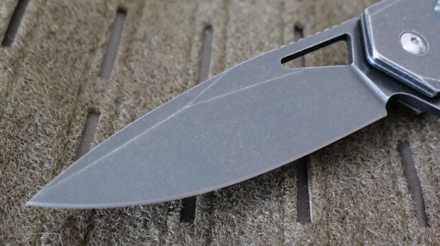 New Modern Pocket Knife All Metal Sharp High Quality Full Size Spring Assist 8"