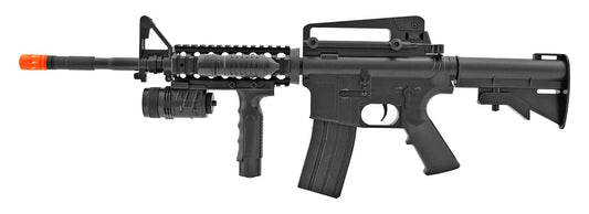 CYMA P1158B Spring Airsoft M4 M4A1 Replica Carbine Assault Rifle with Foregrip